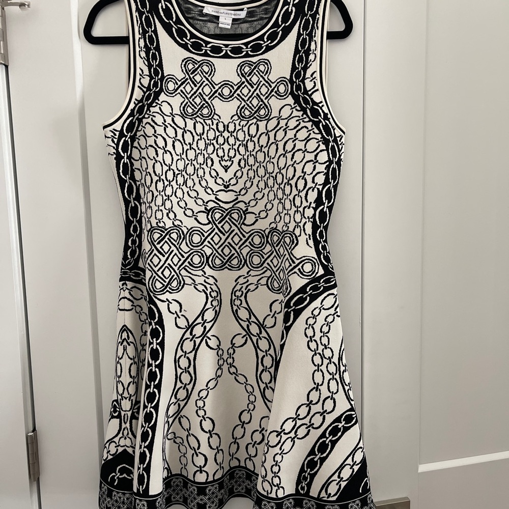 Diane Von Furstenberg fit and flare dress